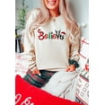 thumbnail image 1 of Believe season Sweatshirt, season Believe Shirt, season Party Tee, Winter Believe Tshirt, season Family, Believe Crewneck Sweatshirt All Size S-5XL, 1 of 5