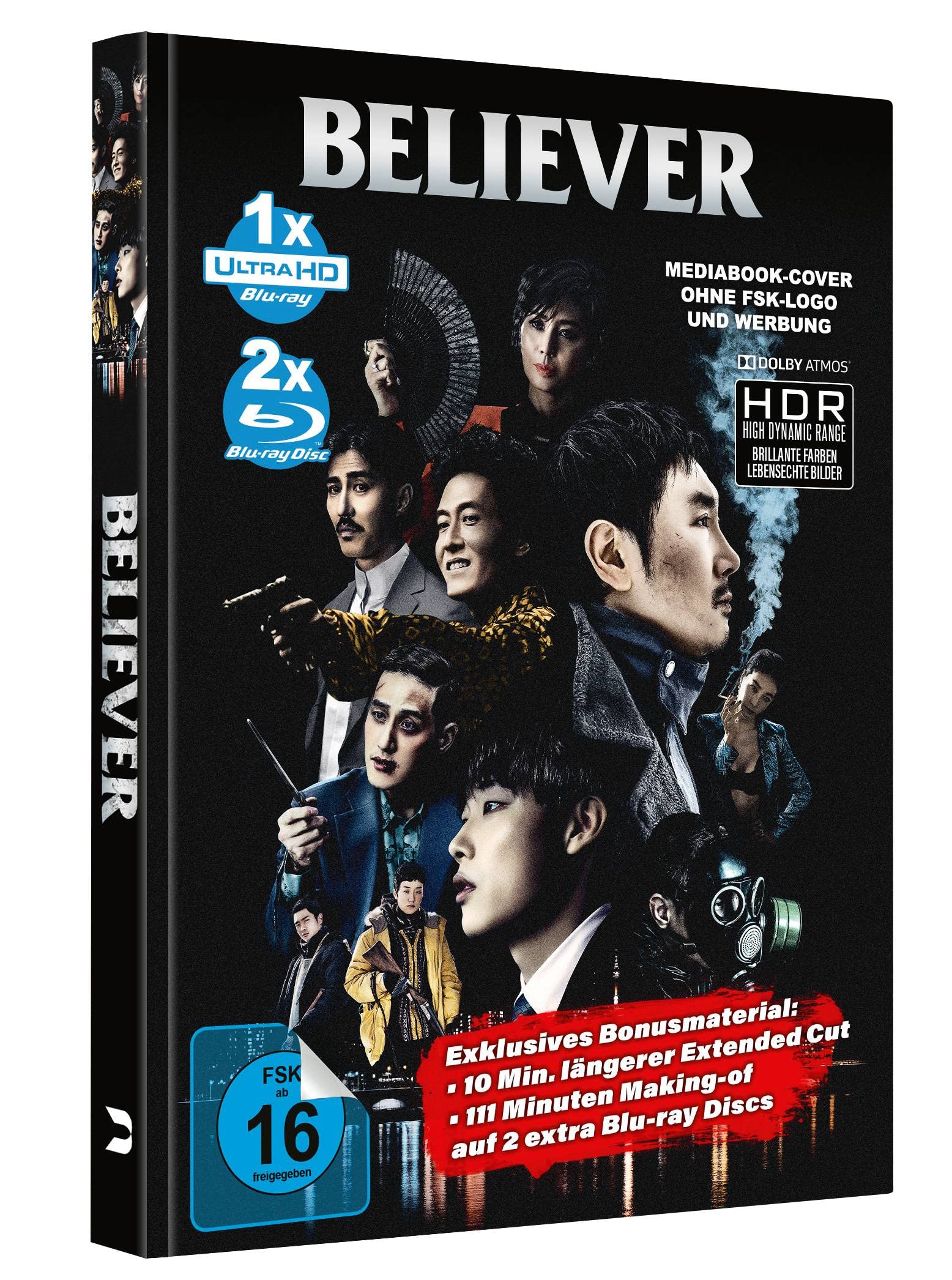 Believer - UHD 3-Disc Limited Edition Mediabook (4K Ultra HD) (+ Blu ...