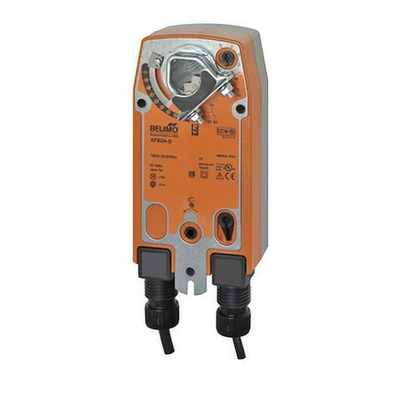 Belimo AFB24-S 24V Spring Return Actuator 180In-Lb, On/Off With A Switch Rep. Af24-S,Sf24A-S2