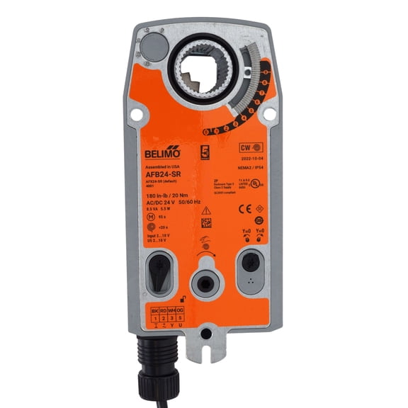Belimo AFB24-SR Direct Coupled Actuator 180 in-lb