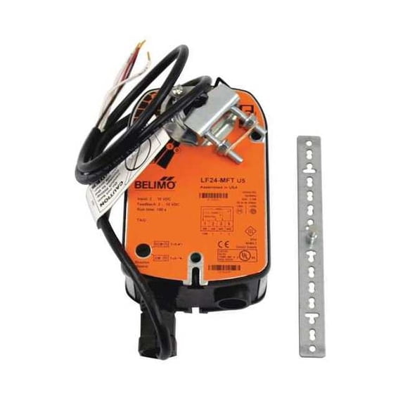 Belimo Spring Return Damper Actuator, 24VAC/DC LF24-MFT