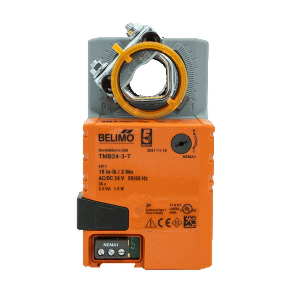 Belimo TMB24-3-T.1 Non-Spring Return Actuator, Floating Point Control ...