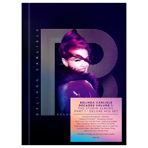 Belinda Carlisle - Decades Volume 1: The Studio Albums Part 1 - 4CD Mediabook Boxset - Music & Performance - CD