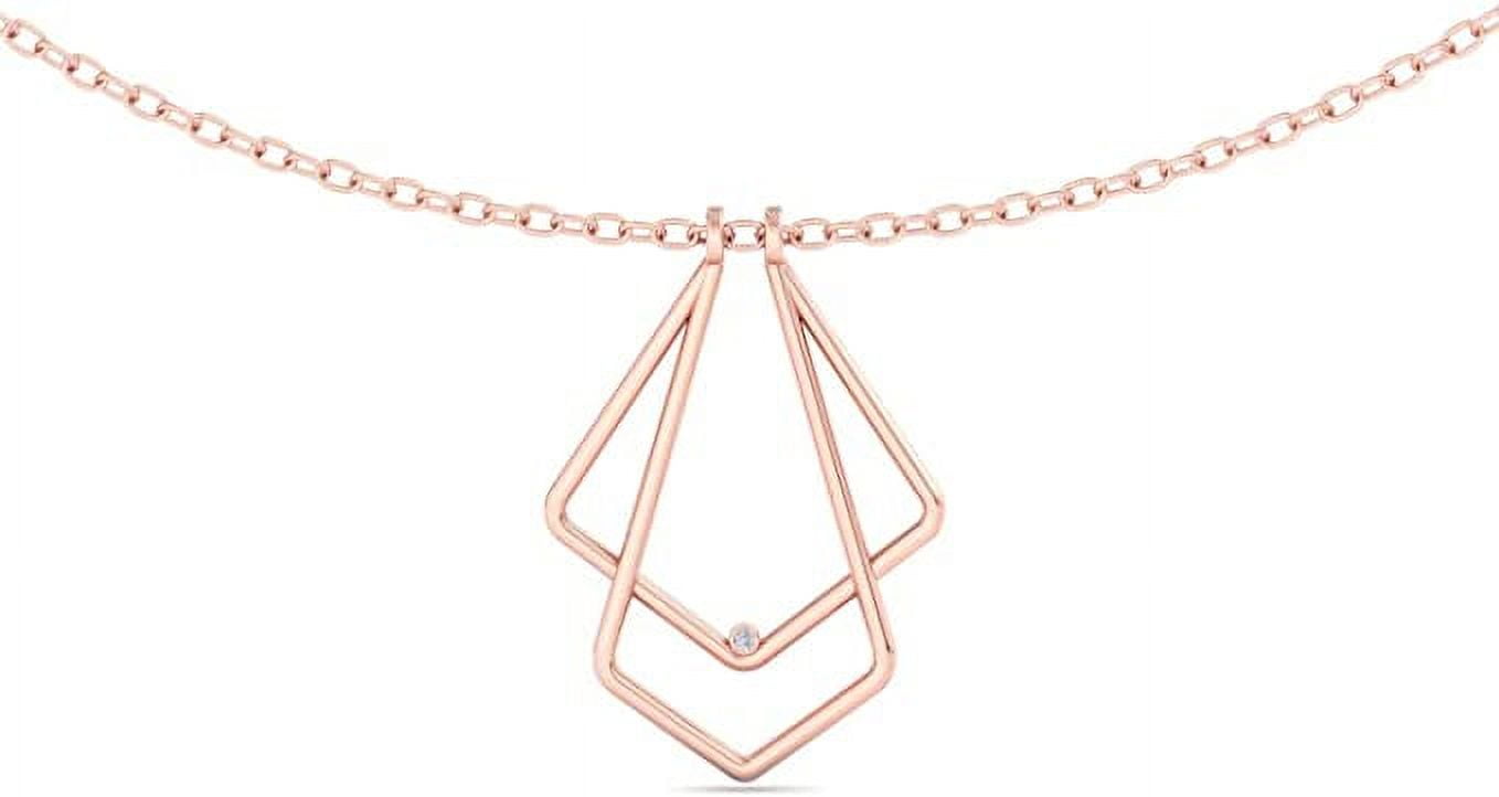 Belinda Jewelz Ring Holder Necklace In Rose Gold | Engagement Ring Holder Necklace | Minimalist Necklaces For Women | Dainty Necklace | Simple Necklace | Cute Ring Holder Necklace | Aesthetic Jewelry