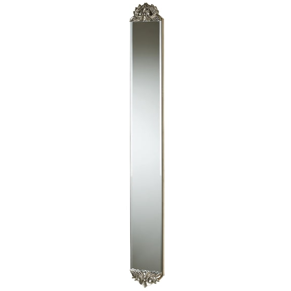 Belinda Wall Mirror Panel Silver One Size
