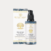 Belitaas 2-in-1 Hair & Skin Serum, retinol 2 % + biotin 1.5 % serum for hair & face, 16 % vitamin C, niacinamide & hyaluronic acid, vegan plant-based cruelty-free anti-age & growth formula, 50 ml