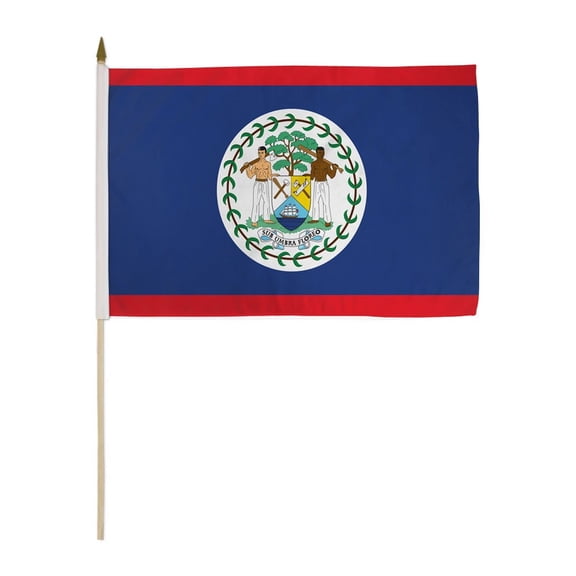 Belize 12x18" Stick Flags