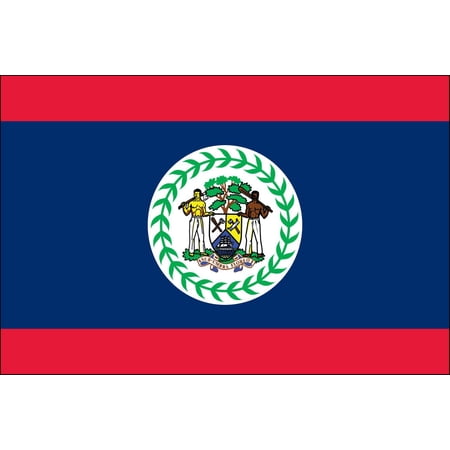 Belize 3' x 5' Indoor Polyester Country Flag