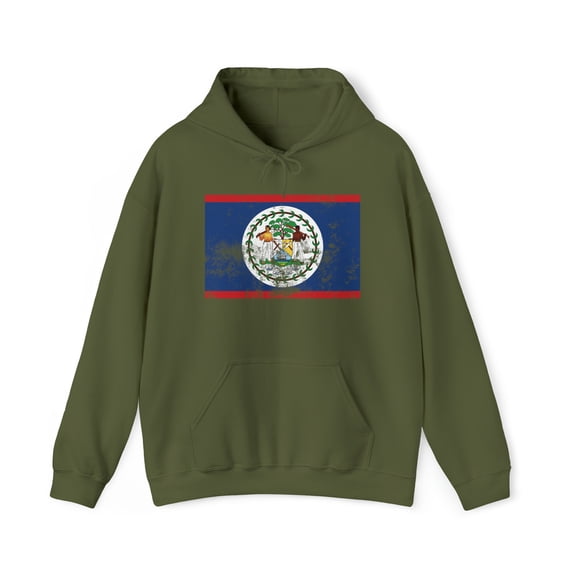 Belize Belizean Flag Pride Hoodie, Gifts, Hooded Sweatshirt