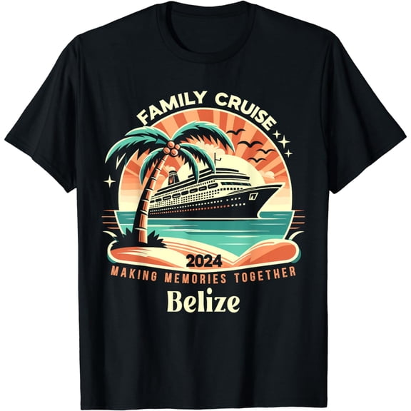 Belize Cruise 2024 Family Friends Group Vacation Matching T-Shirt