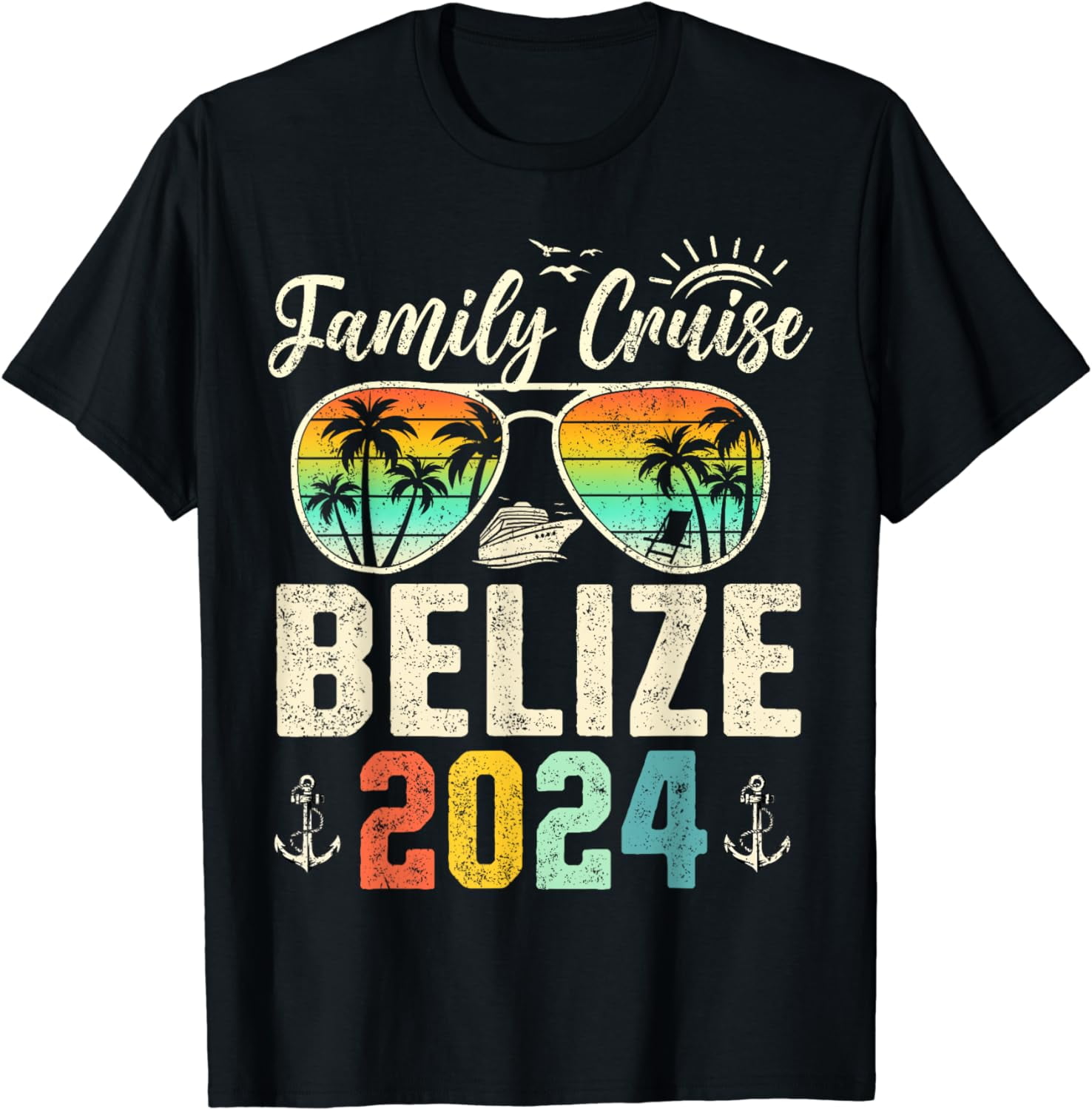 Belize Cruise 2024 Family Summer Vacation Travel TShirt
