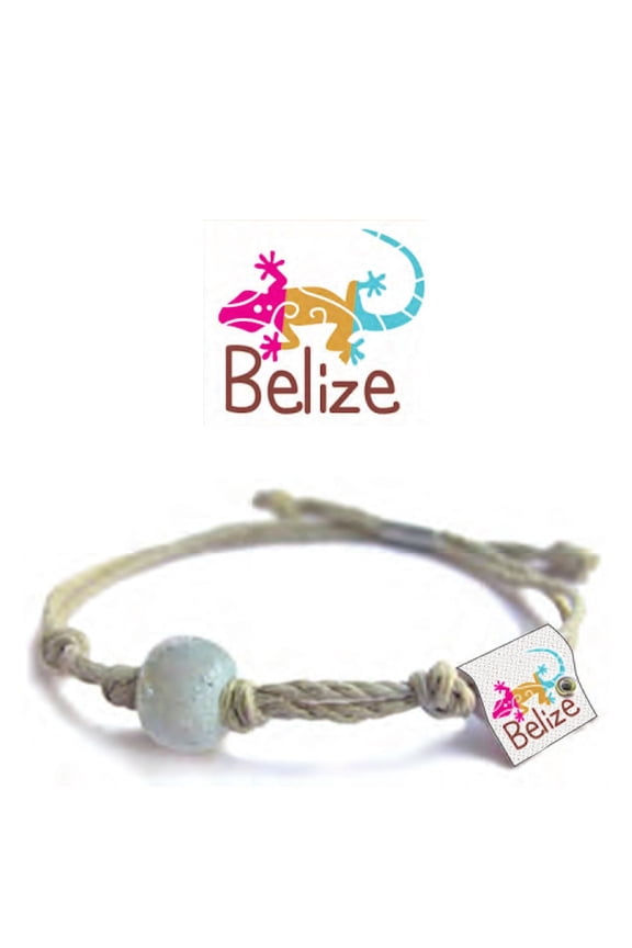 Belize Earth Bands Bracelet | Eco Friendly | Natural Hemp | Vegan Boho | Custom Jewelry | Handmade w/ Earth & Sand