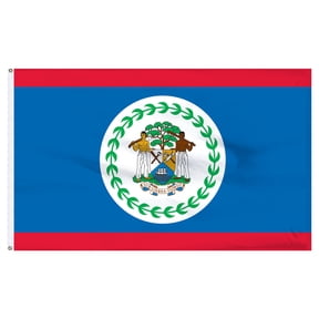 Belize Flag 3ft x 5ft Nylon