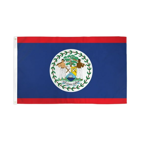 Belize Flag 3x5ft Poly