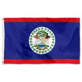 Belize Flags Polyester 3x5 FT banner