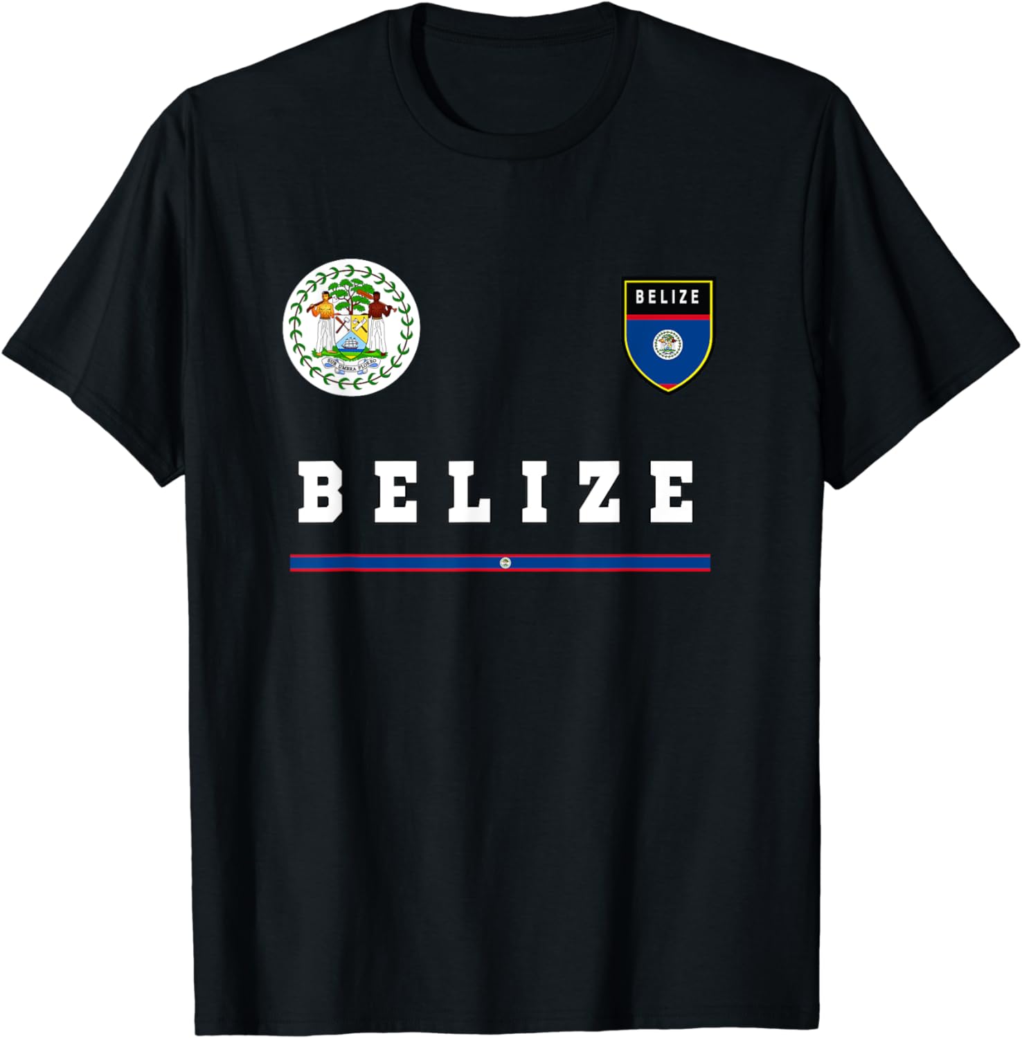 Belize Code Men's PRO Cycling Jersey - Short Sleeve, Race Fit, Full Zipper & 3 Back Pockets