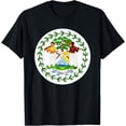 thumbnail image 1 of Belize T-shirt Coat of arms Tee Flag souvenir Belmopan T-Shirt, 1 of 4
