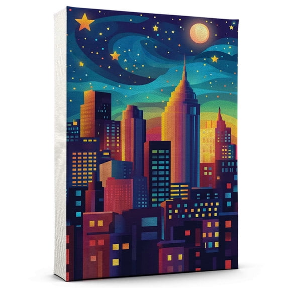 Belize Travel Starry Night Canvas Print, Belize Canvas Wall art, Belize Map Canvas, Belize Travel Art Picture Print -96AZ106