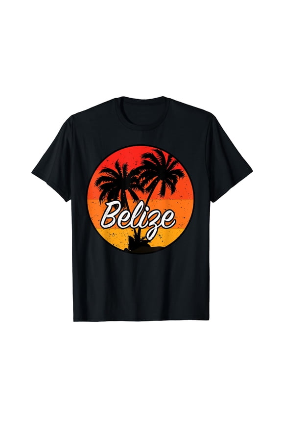 Belize Vacation Travel Souvenir Gift Black T-Shirt