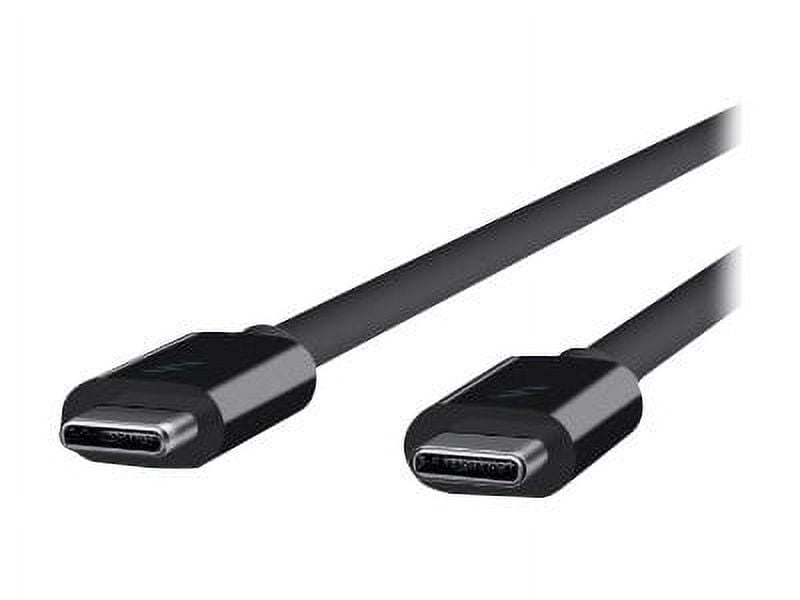 Belkin 1.6ft Thunderbolt 3 Cable USB-C to USB-C 100W, Black