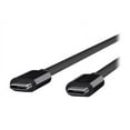 thumbnail image 1 of Belkin 1.6ft Thunderbolt 3 Cable USB-C to USB-C 100W, Black, 1 of 3