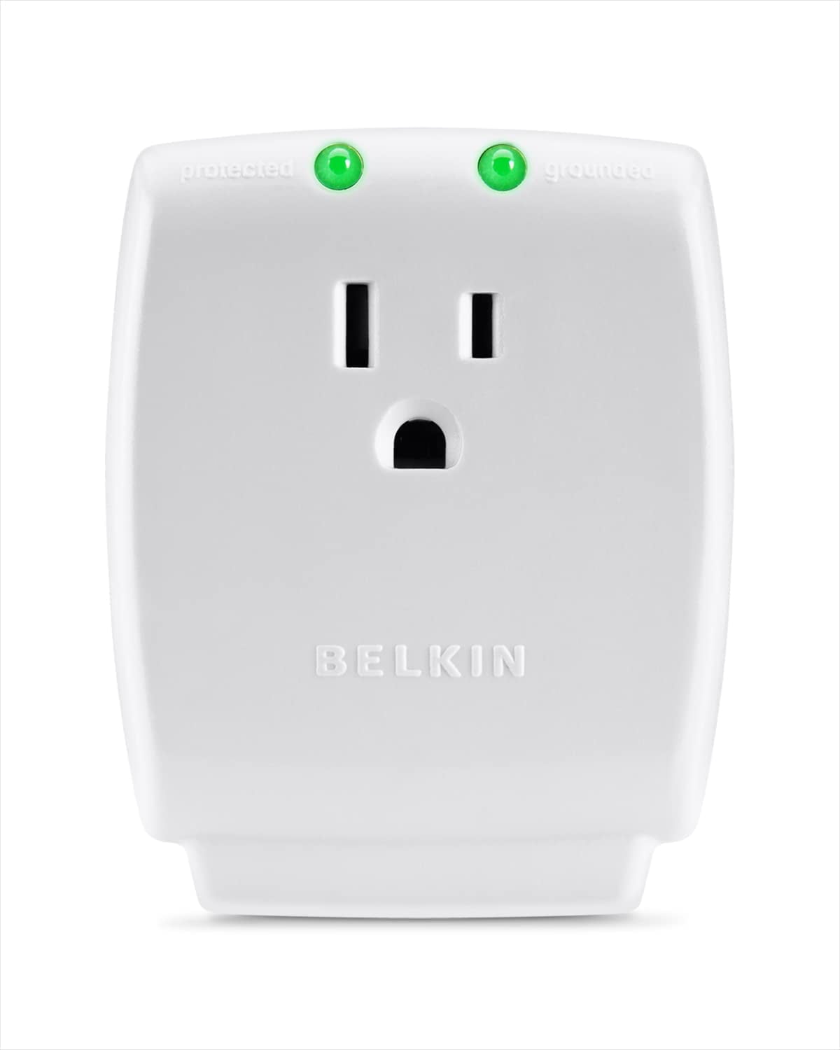 Belkin White 1-Outlet SurgeCube Wall Tap with 885J Protection