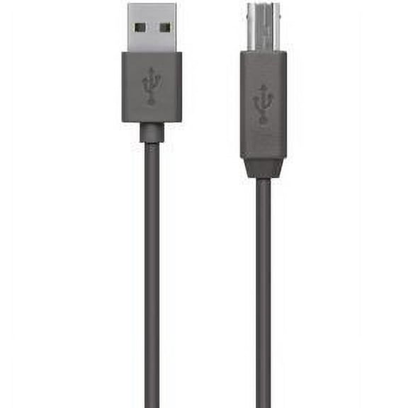 Belkin 10' USB Type A to USB Type B Cable, Black