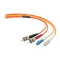 thumbnail image 1 of Belkin - Mode conditioning cable - LC single-mode (M) to ST multi-mode (M) - 10 m, 1 of 2