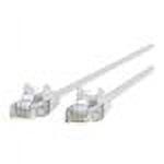 Belkin 14ft CAT6 Ethernet Patch Cable Snagless RJ45 M/M White - patch cable - 14 ft - white - B2B