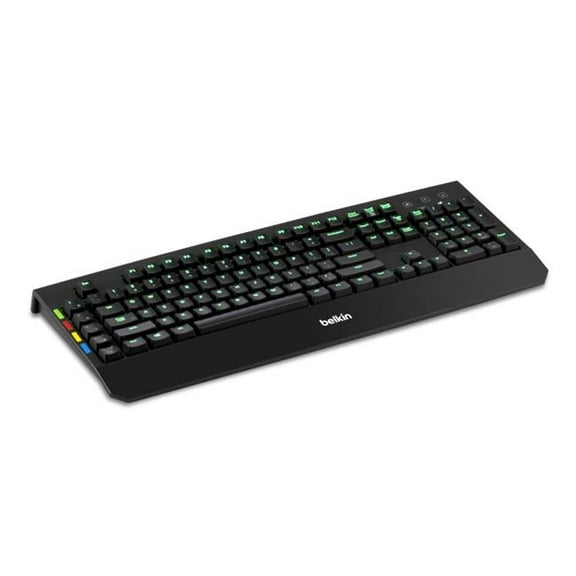 Belkin 2-4-8 Port Secure KVM Remote Control with Integrated Keyboard