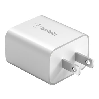 Belkin 20W USB C Wall Fast Charger - for iPhone , Samsung Galaxy, iPad, AirPods & More - Silver