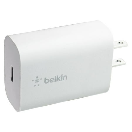 Belkin - 25W USB-C Wall Charger, Power Delivery with PPS Fast Charging for Apple iPhone and Samsung - White