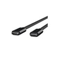 thumbnail image 1 of Belkin 3.3' USB C Male/C Male Cable Black (F2CU052BT1M-BLK), 1 of 4