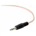thumbnail image 1 of Belkin 3.5mm Mini Stereo Dubbing AV Cable MOQ-6, ST M/M, 6 ft Cord, Black, 1 of 2