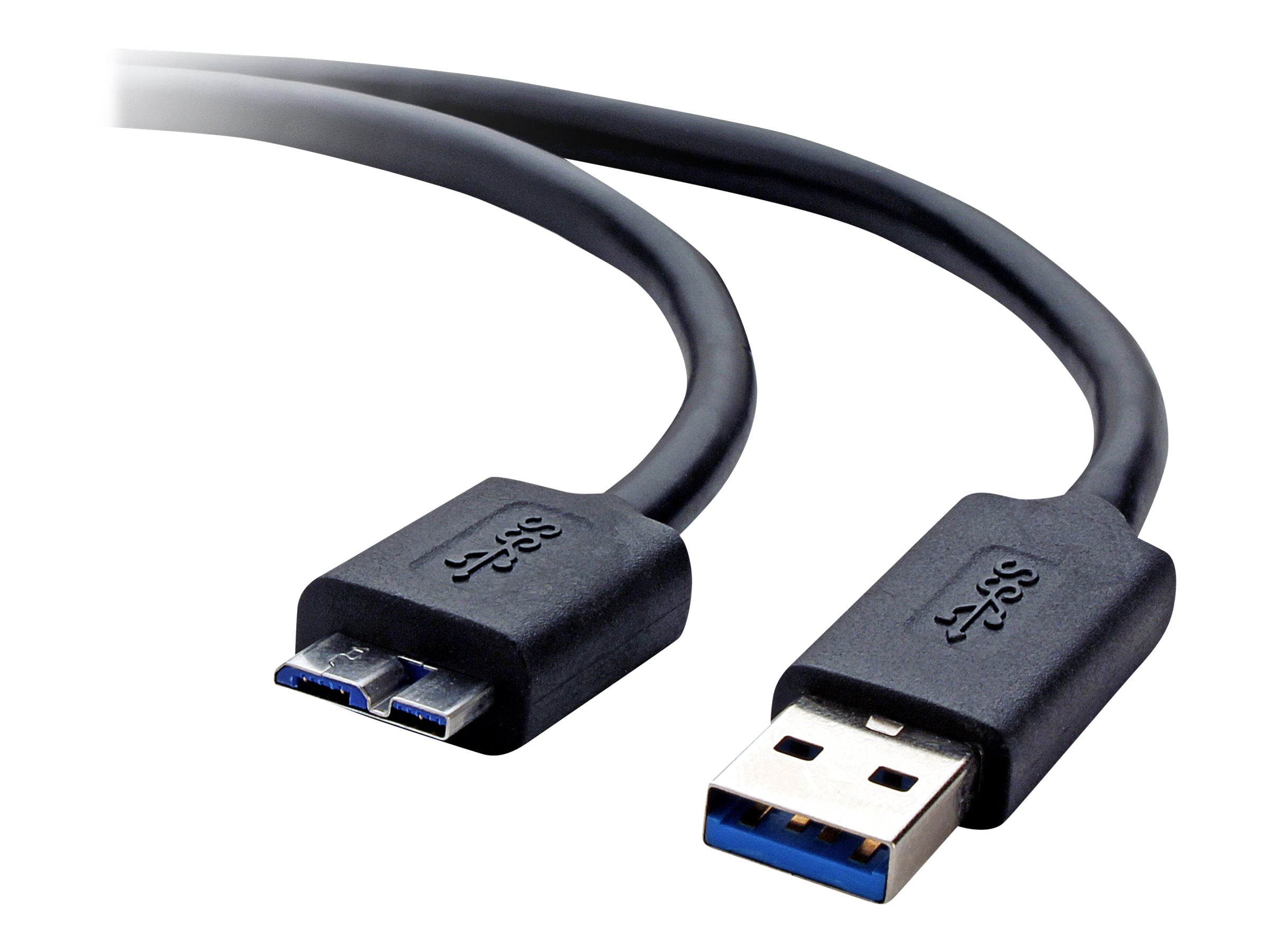 Belkin 3' micro usb to usb 30 charging cable, Black