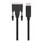 Belkin 3ft DisplayPort to DVI-D Cable M/M 1080p - video cable - 3 ft