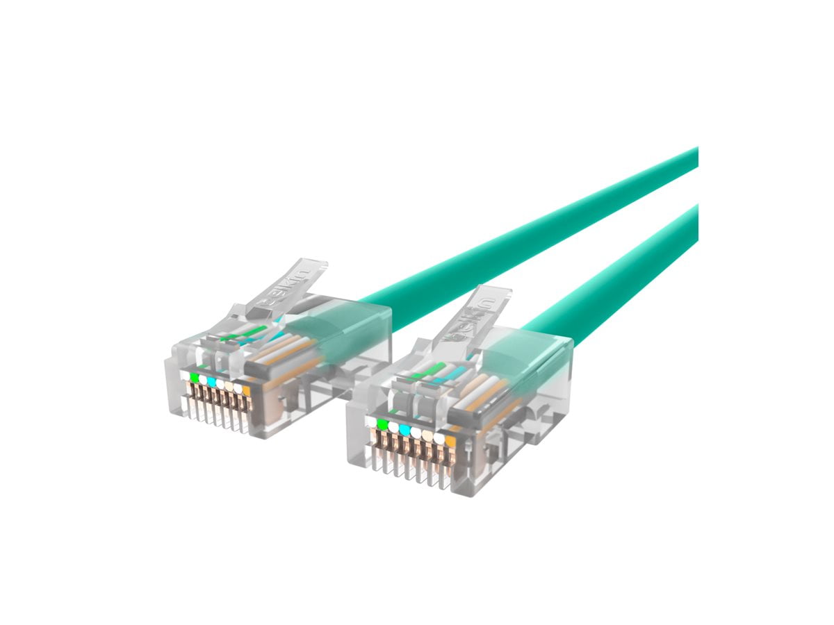 Belkin Cat5e Patch Cable - RJ-45 Male Network - RJ-45 Male Network - 5ft - Green