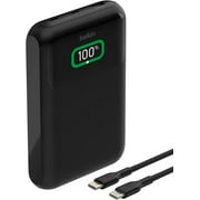 Belkin Portable Charger, 3-Port Laptop Power Bank 20,000mAh w/USB-C & USB-A Ports, 65W Fast Charging Power Delivery, for MacBook, iPhone 16, iPad, Galaxy S25, Nintendo Switch 2 & More - Black