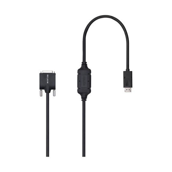 Belkin 6ft DisplayPort to DVI-D Cable M/M 1080p - video cable - 6 ft