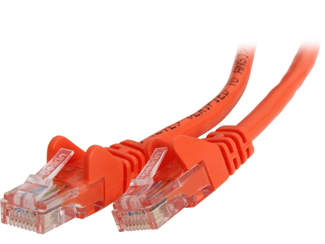 Belkin 7 ft. Cat 5E Orange Cat5e Patch Cable
