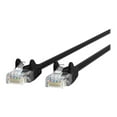 thumbnail image 1 of Belkin A3L791-10-BLK-S 10' CAT-5e Snagless Patch Cable Black, 1 of 5