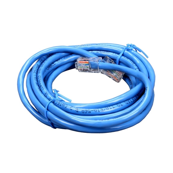 Belkin A3L791-10-BLU 10' CAT-5e RJ-45 Snagless Duplex Patch Cable Blue