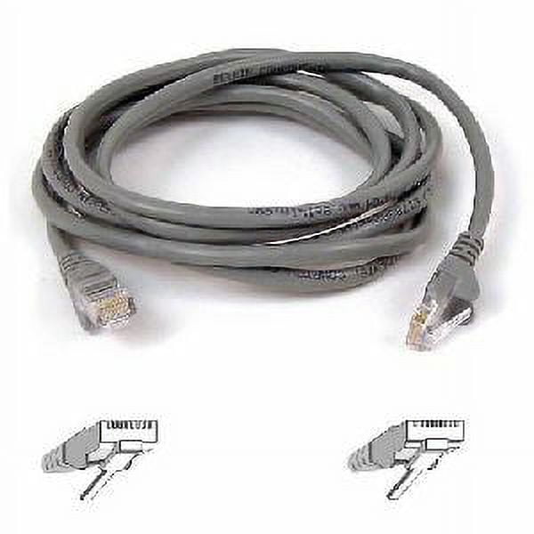 Belkin A3L791-25-M 25' Cat 5 RJ45 Gray Molded
