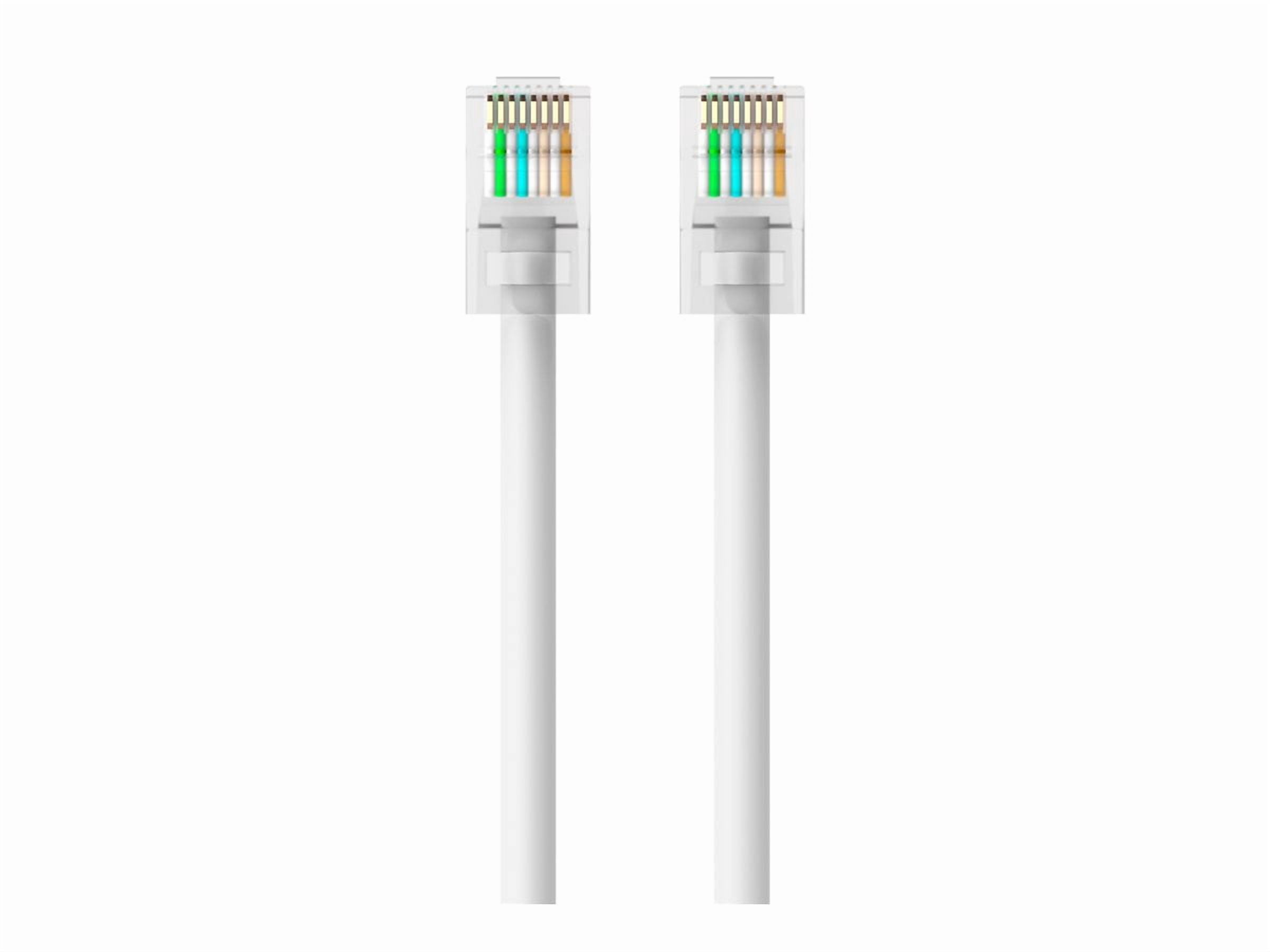 Belkin - Patch cable - RJ-45 (M) to RJ-45 (M) - 15.2 m - UTP - CAT 5e - white - for Omniview SMB 1x16, SMB 1x8; OmniView IP 5000HQ; OmniView SMB CAT5 KVM Switch