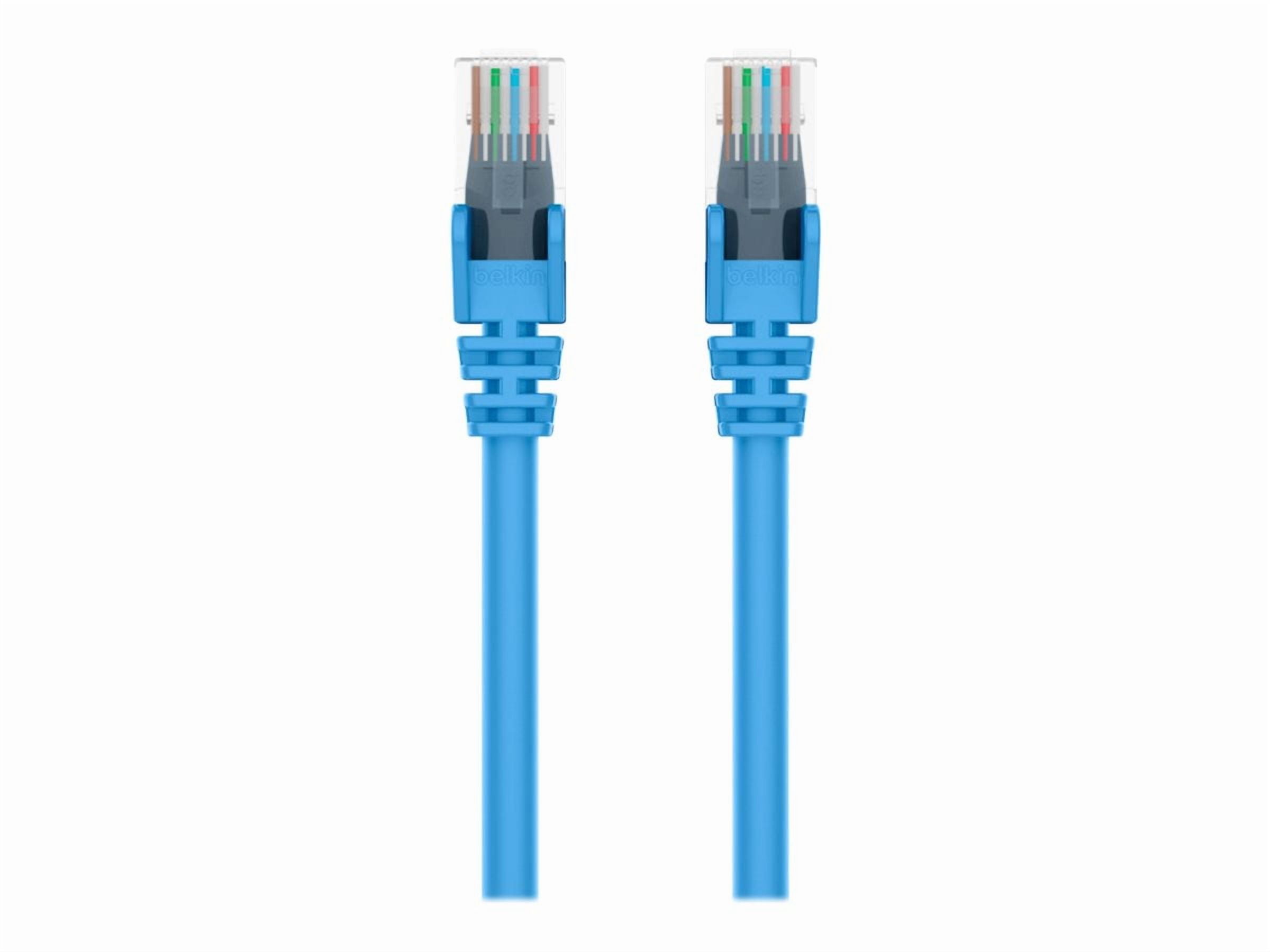 Belkin A3L791b07-BLU-S 7' CAT-5e Snagless Patch Cable Blue A3L791B07-BLU-S