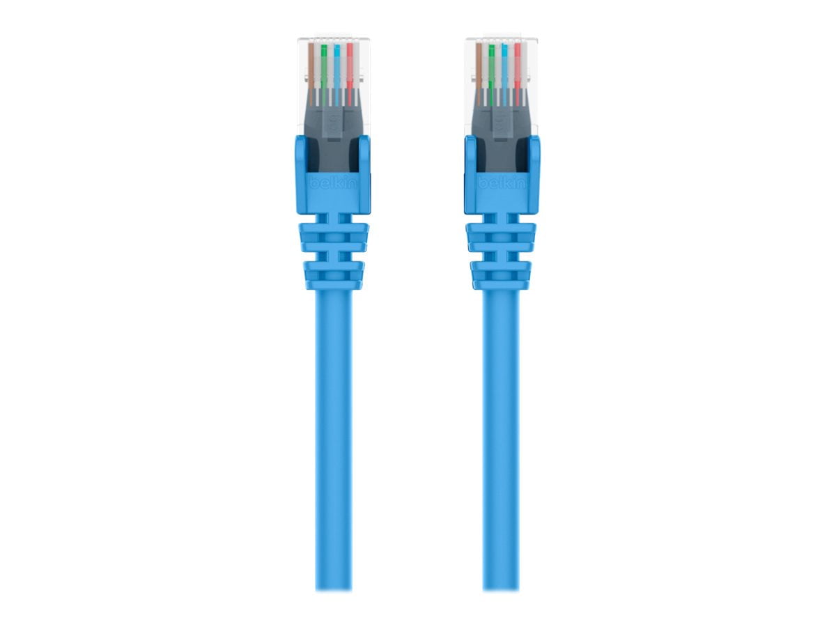 14FT CAT5E BLUE SNAGLESS RJ45 M/M PATCH CABLE MOQ-12