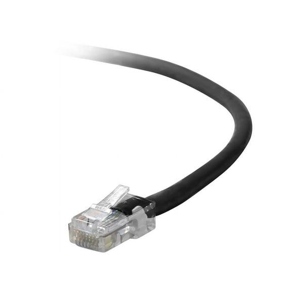 Belkin A3L980-14-BLK 14 ft. Cat 6 Black CAT6 Snagless Networking Cable