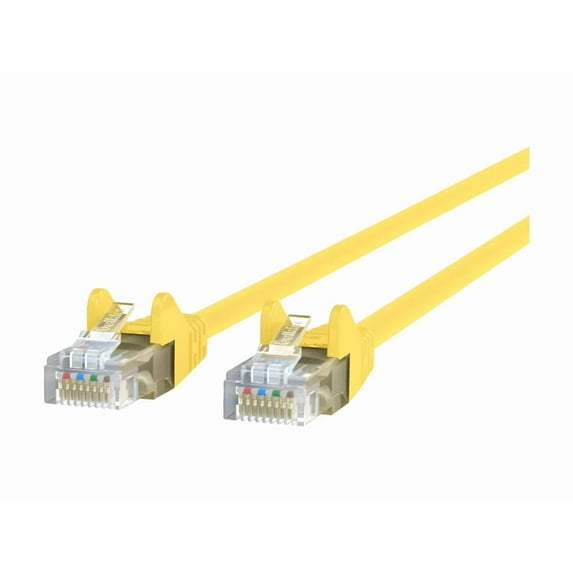 Belkin High Performance - Patch cable - RJ-45 (M) to RJ-45 (M) - 6.1 m - UTP - CAT 6 - molded, snagless - yellow - for Omniview SMB 1x16, SMB 1x8; OmniView SMB CAT5 KVM Switch