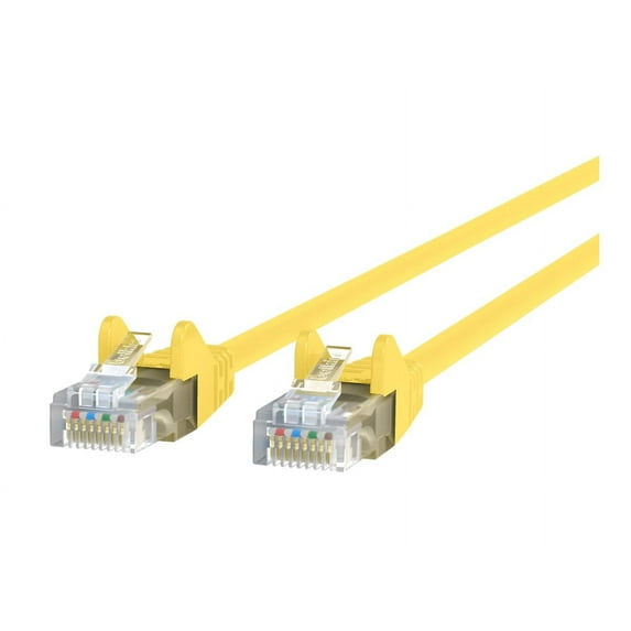 Belkin - Patch cable - RJ-45 (M) to RJ-45 (M) - 15.2 m - UTP - CAT 6 - molded, snagless - yellow - for Omniview SMB 1x16, SMB 1x8; OmniView SMB CAT5 KVM Switch