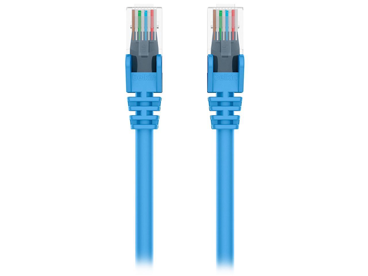 Belkin A3L980-75-BLU-S 75 ft. Cat 6 Blue Snagless Networking Cable - image 1 of 3